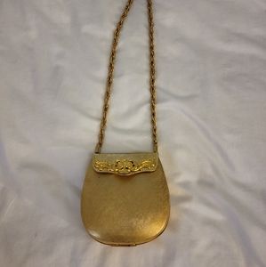 Vintage Rosenfeld Gold Metalic Purse